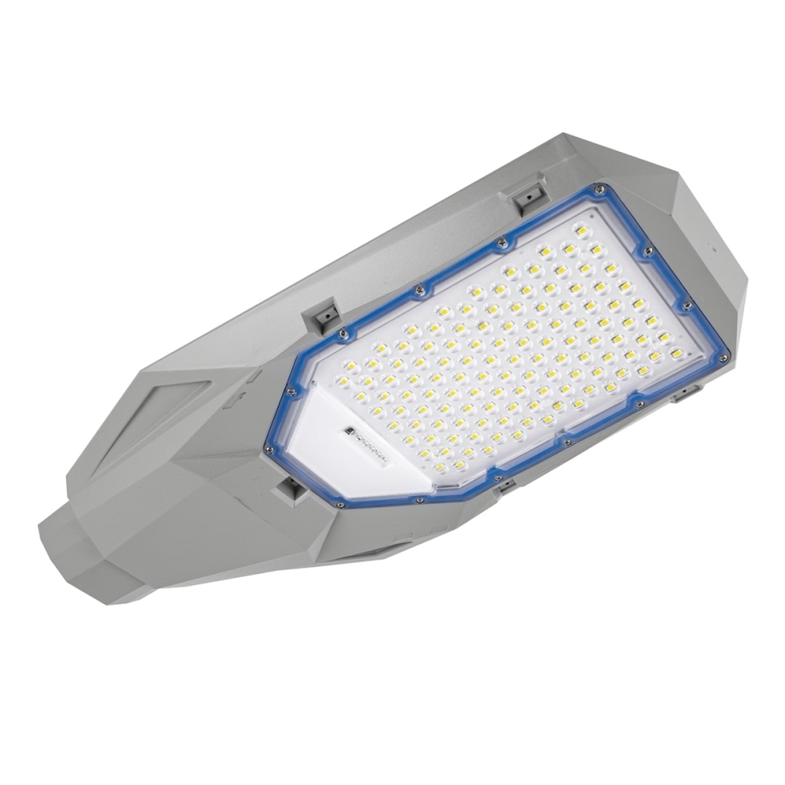 Димируема LED улична лампа със сензор за здрач и соларен панел LED/200W/20000 mAh 6500K IP65 сива