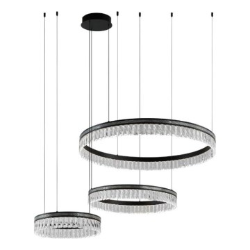 Димируема LED кристална люстра на кабел THALIA LED/120W/230V 3000-6000K + дистанционно управление