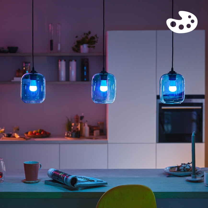 LED RGB димируема крушка Philips SMART P45 E14/4,9W/230V 2200-6500K CRI 90