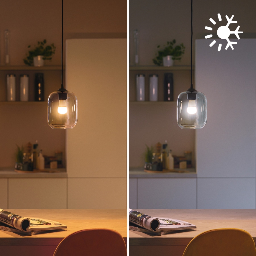 LED RGB димируема крушка Philips SMART P45 E14/4,9W/230V 2200-6500K CRI 90