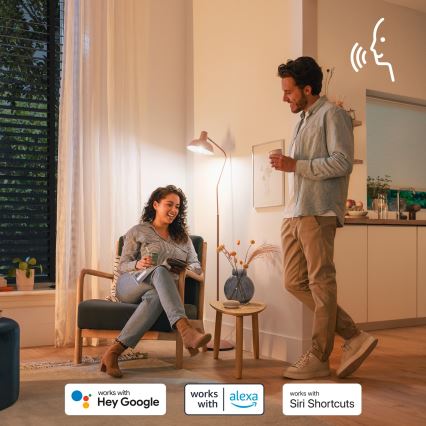 LED RGB димируема крушка Philips SMART P45 E14/4,9W/230V 2200-6500K CRI 90