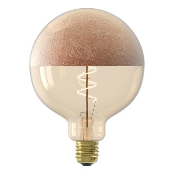 Димируема LED крушка с капачка FILAMENT G125 E27/4W/230V 1800K медна CRI 90