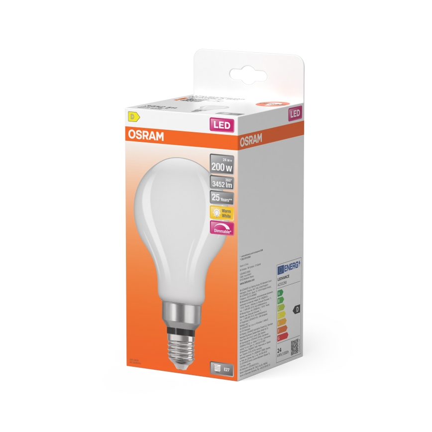 Димируема LED крушка STAR E27/24W/230V 2700K - Osram
