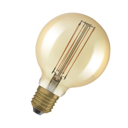 Димируема LED крушка VINTAGE FILAMENT E27/5,8W/230V 2200K - Osram
