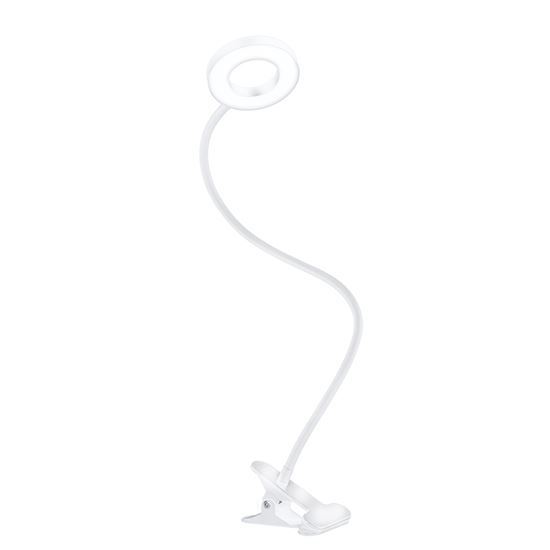 Димируема настолна LED лампа с щипка LED/8W/230V 3000/4000/5000K бяла