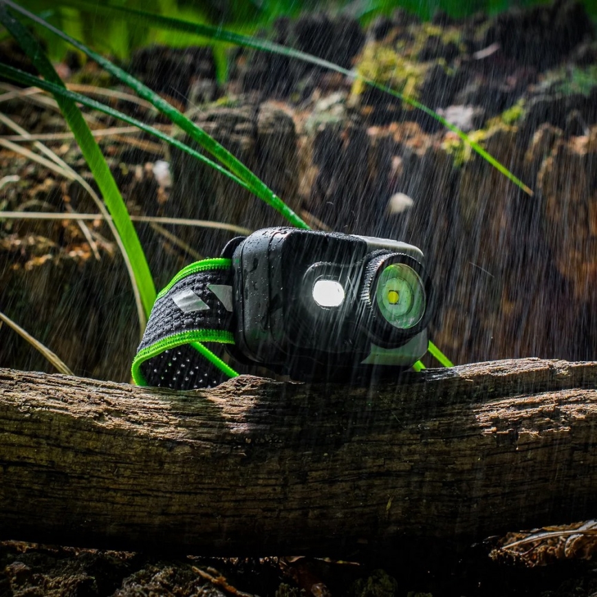 Димируема презареждаема челна лампа LED/10W/5V/3xAAA IP66 800 лм 1000 mAh