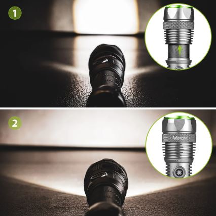 LED димируема презареждаема фенерна лампа с функция на външна батерия (powerbank) LED/30W/5V IPX7 3000 lm 4000 mAh