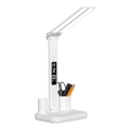 Димируема презареждаема настолна LED лампа NOBLITE P LED/5W/5V 3000/4000/6000K 2200 mAh бяла