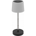 Димируема сензорна LED настолна лампа за външна употреба, презареждаема, LED/2W/5V IP44 1200 mAh сива