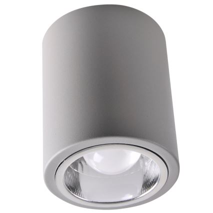 LED RGBW димируемо точково осветително тяло JUPITER 1xE27/6,5W/230V 2700-6500K Wi-Fi диаметър 9,8 cm сиво