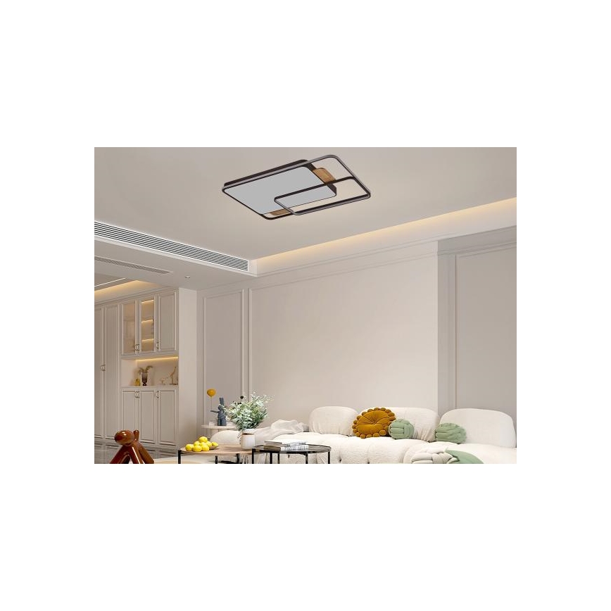 Димируемо LED таванно осветително тяло 280W/230V 3000-6500K + дистанционно управление