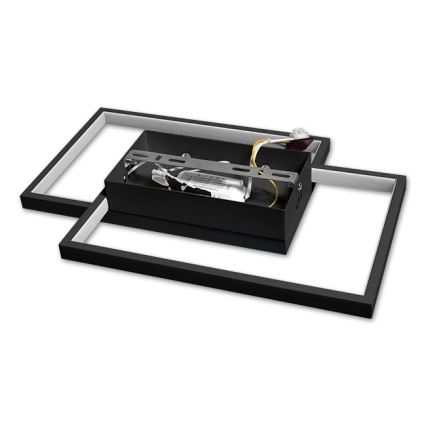 LED Димируемо таванно осветително тяло LED/45W/230V 3000-6500K черно + дистанционно управление