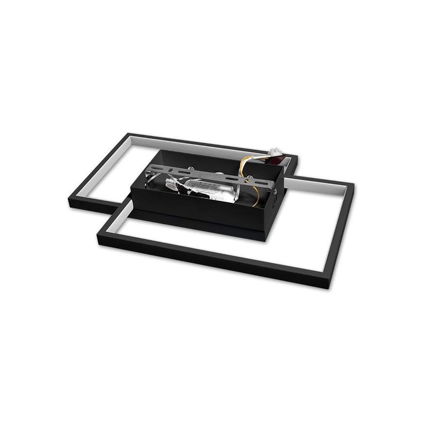 LED Димируемо таванно осветително тяло LED/45W/230V 3000-6500K черно + дистанционно управление