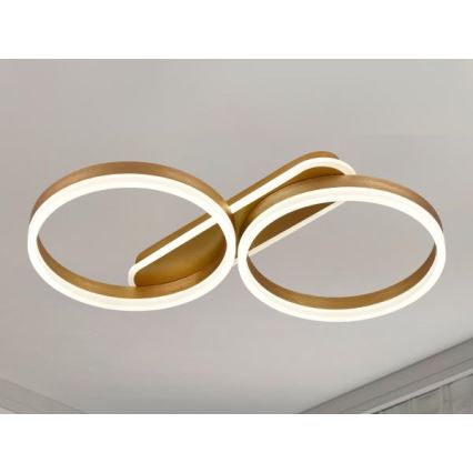 Димируемо LED таванно осветително тяло 60W/230V 3000-6500K + дистанционно управление