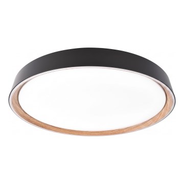 Димируемо LED таванно осветително тяло ILVI LED/30W/230V 2700-6500K Ø 40 см черно/бежово + дистанционно управление