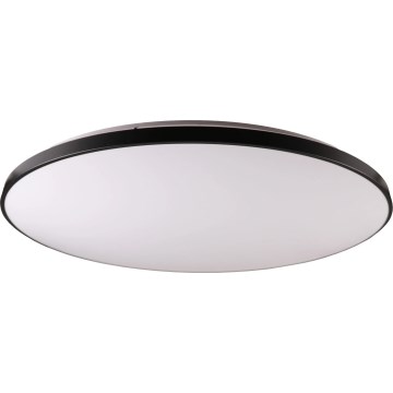 Димируемо LED таванно осветително тяло KERN LED/100W/230V 3000/4000/6000K Ø 100 cm черно + дистанционно управление