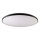 Димируемо LED таванно осветително тяло KERN LED/100W/230V 3000/4000/6000K Ø 100 cm черно + дистанционно управление