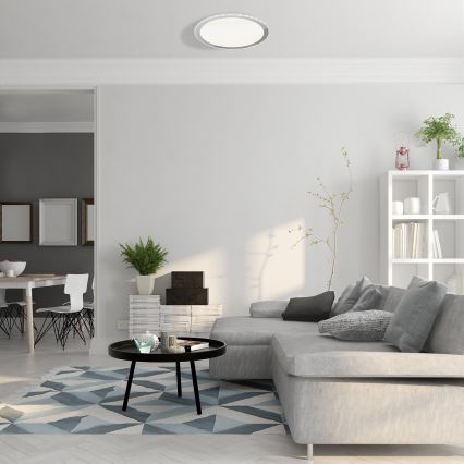 LED димируемо таванно осветително тяло LAYLA LED/26W/230V + дистанционно управление