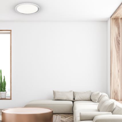 Димируемо LED таванно осветително тяло LAYLA с дистанционно управление LED/66W/230V