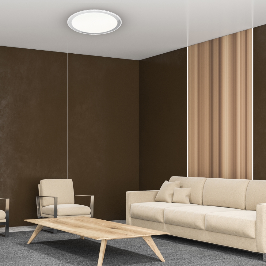 Димируемо LED таванно осветително тяло LAYLA с дистанционно управление LED/66W/230V