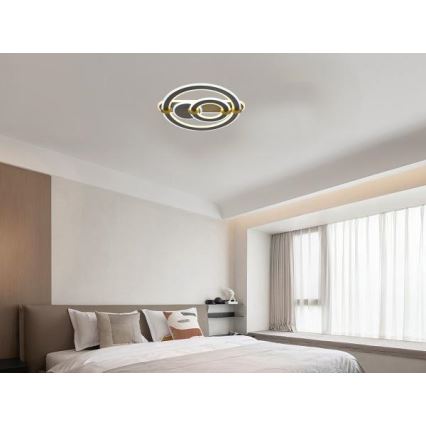 Димируемо LED таванно осветително тяло LED/120W/230V 3000-6500K + дистанционно управление