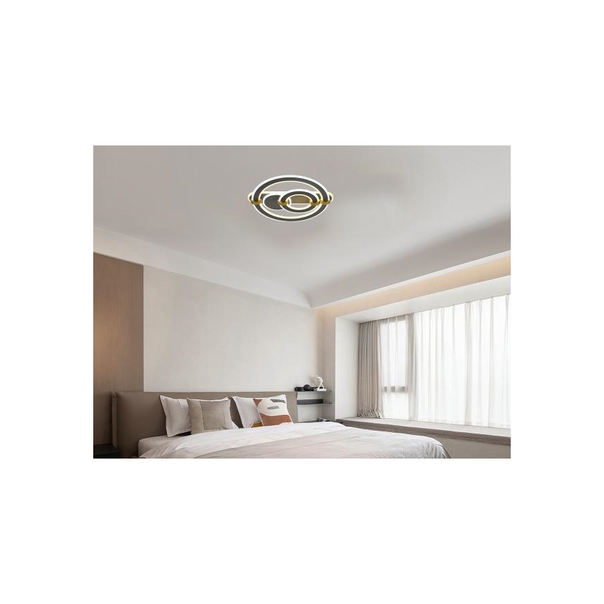 Димируемо LED таванно осветително тяло LED/120W/230V 3000-6500K + дистанционно управление