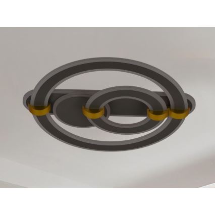 Димируемо LED таванно осветително тяло LED/120W/230V 3000-6500K + дистанционно управление