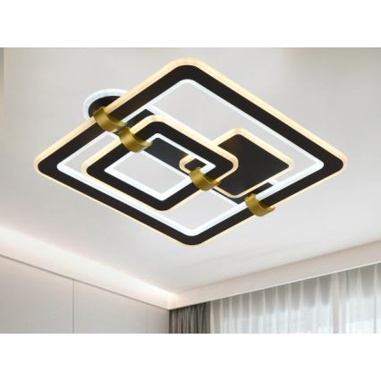 Димируемо LED таванно осветително тяло LED/140W/230V 3000-6500K + дистанционно управление