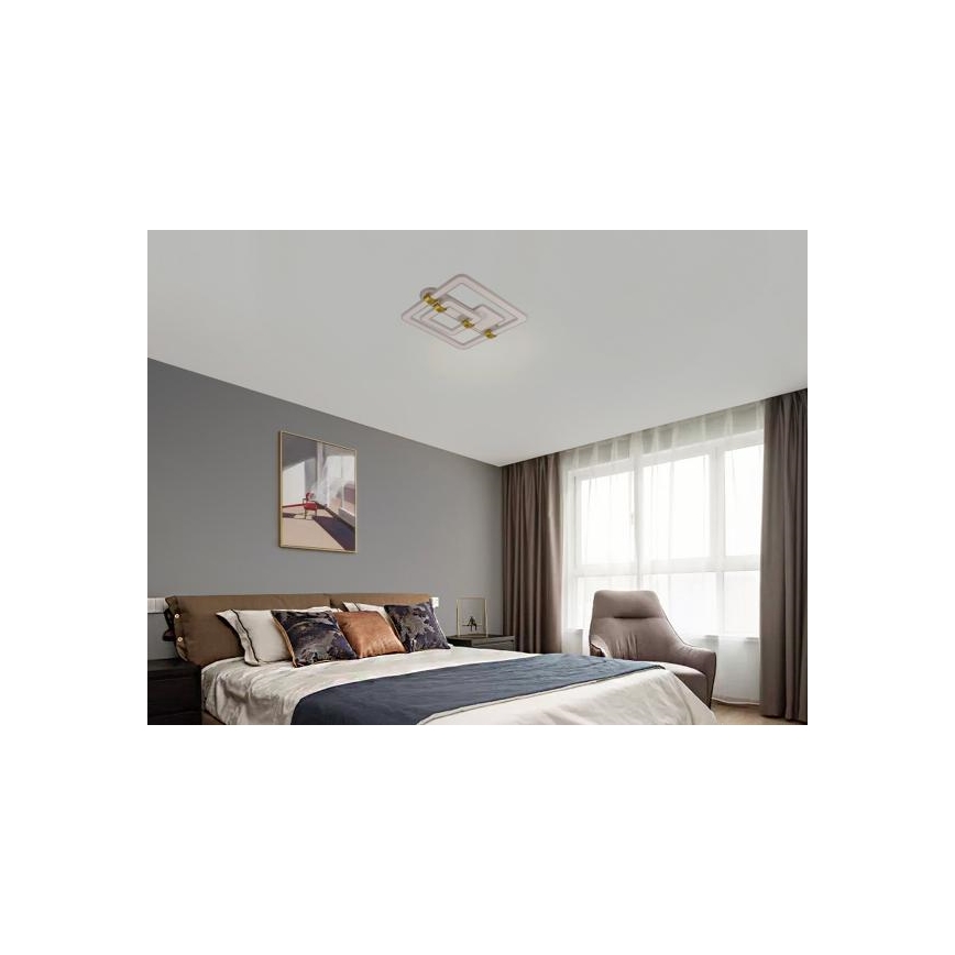 Димируемо LED таванно осветително тяло LED/140W/230V 3000-6500K + дистанционно управление