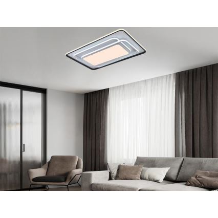 Димируемо LED таванно осветително тяло LED/220W/230V 3000-6500K + дистанционно управление
