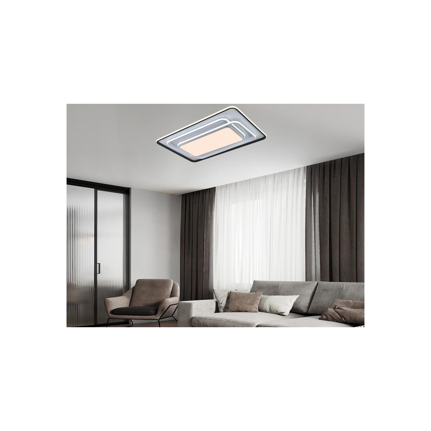 Димируемо LED таванно осветително тяло LED/220W/230V 3000-6500K + дистанционно управление