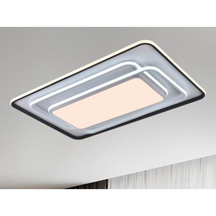 Димируемо LED таванно осветително тяло LED/220W/230V 3000-6500K + дистанционно управление