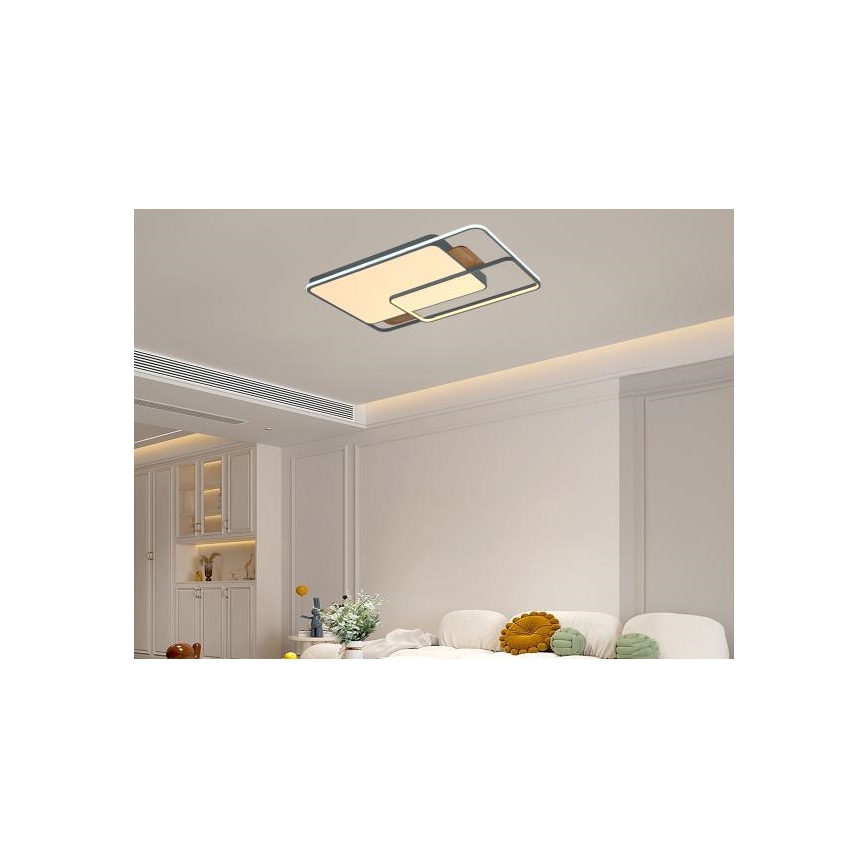 Димируемо LED таванно осветително тяло LED/280W/230V 3000-6500K + дистанционно управление