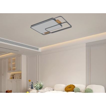 Димируемо LED таванно осветително тяло LED/280W/230V 3000-6500K + дистанционно управление