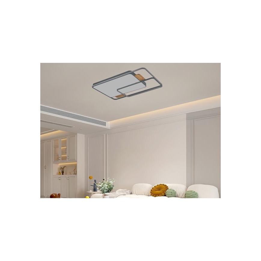 Димируемо LED таванно осветително тяло LED/280W/230V 3000-6500K + дистанционно управление