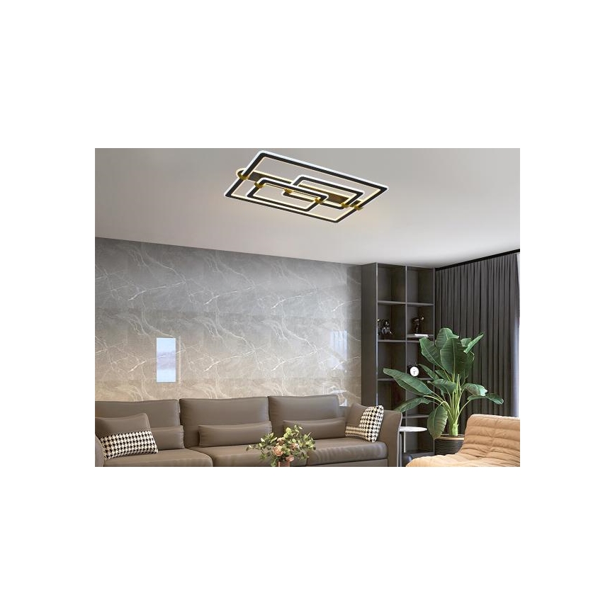 Димируемо LED таванно осветително тяло LED/280W/230V 3000-6500K + дистанционно управление