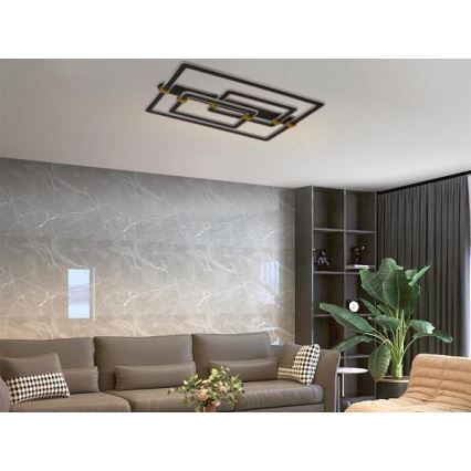 Димируемо LED таванно осветително тяло LED/280W/230V 3000-6500K + дистанционно управление