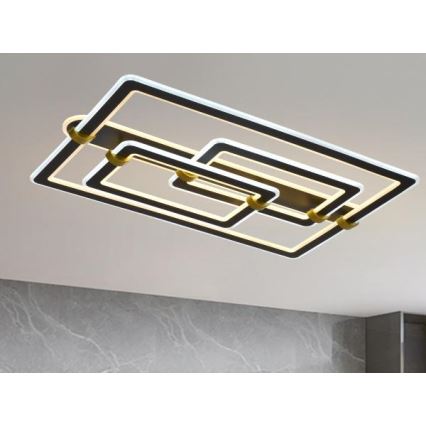 Димируемо LED таванно осветително тяло LED/280W/230V 3000-6500K + дистанционно управление