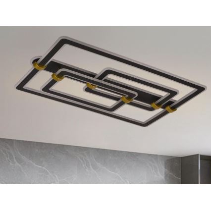 Димируемо LED таванно осветително тяло LED/280W/230V 3000-6500K + дистанционно управление