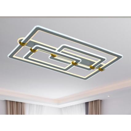 Димируемо LED таванно осветително тяло LED/280W/230V 3000-6500K + дистанционно управление