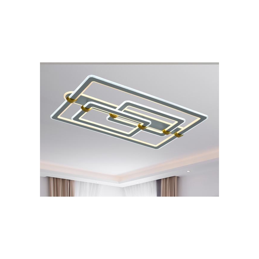 Димируемо LED таванно осветително тяло LED/280W/230V 3000-6500K + дистанционно управление