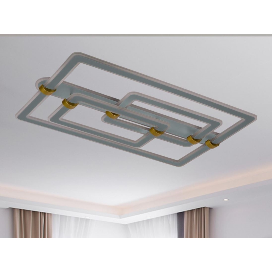 Димируемо LED таванно осветително тяло LED/280W/230V 3000-6500K + дистанционно управление