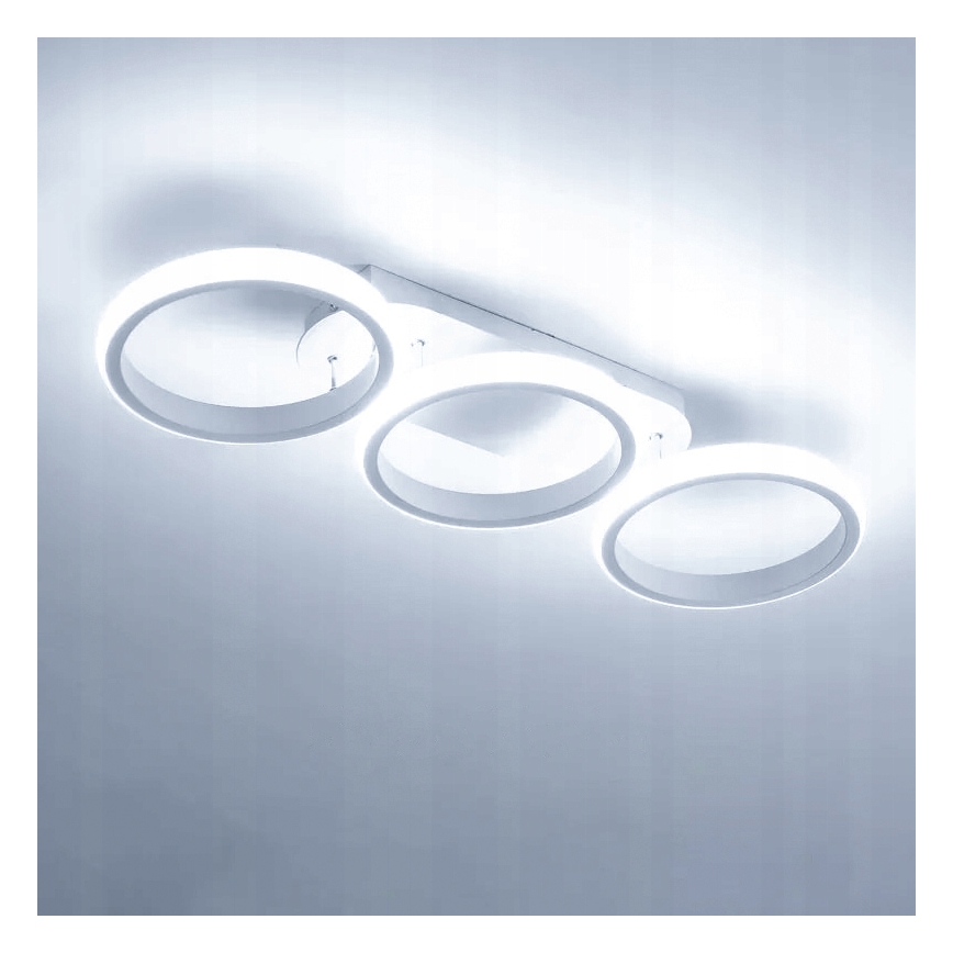 Димируемо таванно LED осветително тяло LED/30W/230V 3000-6500K бяло Wi-Fi Tuya + дистанционно управление