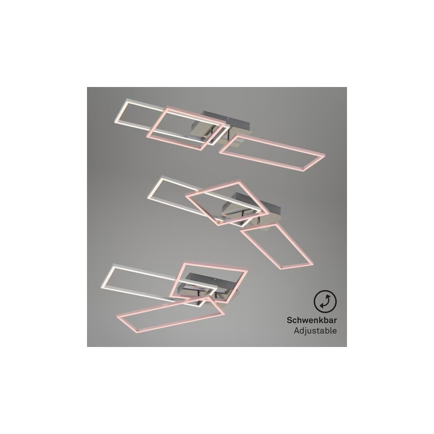 Димируемо LED таванно осветително тяло LED/42W/230V 3000K матов хром