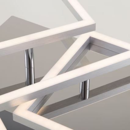 Димируемо LED таванно осветително тяло LED/42W/230V 3000K матов хром