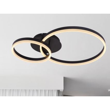Димируемо LED таванно осветително тяло LED/55W/230V 3000-6500K + дистанционно управление