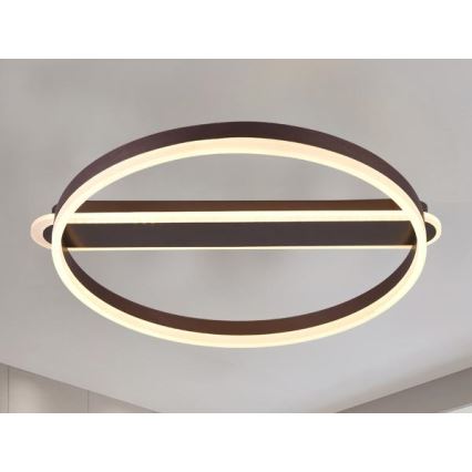 Димируемо LED таванно осветително тяло LED/60W/230V 3000-6500K + дистанционно управление