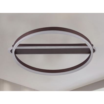 Димируемо LED таванно осветително тяло LED/60W/230V 3000-6500K + дистанционно управление