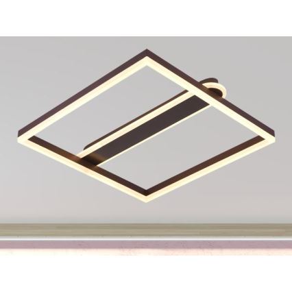 Димируемо LED таванно осветително тяло LED/60W/230V 3000-6500K + дистанционно управление