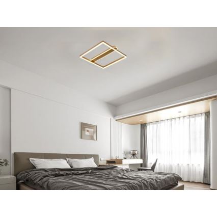 Димируемо LED таванно осветително тяло LED/60W/230V 3000-6500K + дистанционно управление